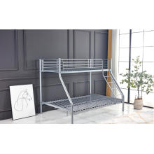 Latest Design Modern Furniture Powder-Coated Metal Bunk Bed Made of Iron Tubes